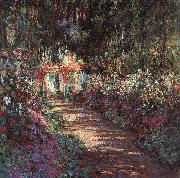Claude Monet The Garden in Flower painting